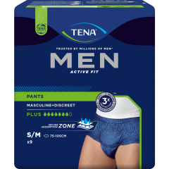 Tena Men Active Fit Pants 9 Stück 