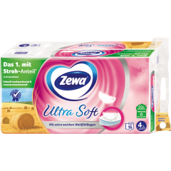 Zewa Ultra Soft Toilettenpapier 4-lagig 16 x 150 Blatt 