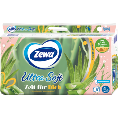 Zewa Ultra Soft Toilettenpapier Limited Edition 4-lagig 8 x 150 Blatt 