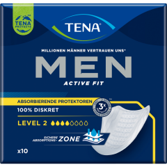 Tena Men Einlagen Active Fit Level 2 10 Stück 