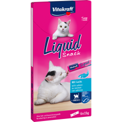 Vitakraft MSC Liquid Snack mit Lachs + Omega 3 6 x 15 g 