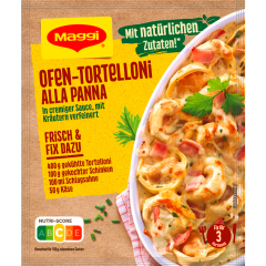 Maggi Fix für Ofen-Tortelloni alla panna für 3 Portionen 