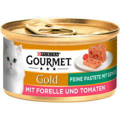 Purina Gourmet Gold mit Forelle und Tomaten 85 g 