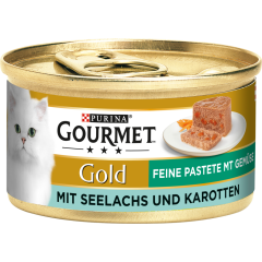 Purina Gourmet Gold mit Seelachs und Karotten 85 g 