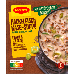 Maggi Fix für Hackfleisch Käse-Suppe für 4 Portionen 