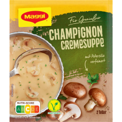 Maggi Für Genießer Champignon Cremesuppe für 2 Teller 