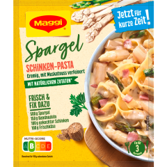 Maggi Fix für Spargel Schinken-Pasta für 3 Portionen 