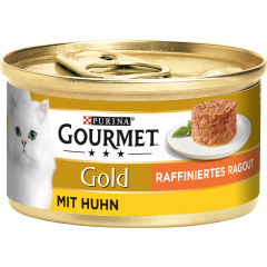 Purina Gourmet Gold Raffiniertes Ragout mit Huhn 85 g 