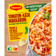 Maggi Fix für Tomaten-Käse Makkaroni für 3 Portionen 
