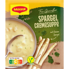 Maggi Für Genießer Spargel Cremesuppe für 2 Teller 