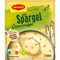 Maggi Guten Appetit Spargel Cremesuppe für 3 Teller 