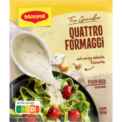 Maggi Für Genießer Quattro Formaggi Sauce für 250 ml 