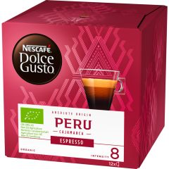 Nescafé Dolce Gusto Bio Espresso Peru Kapseln 12 Kapseln 