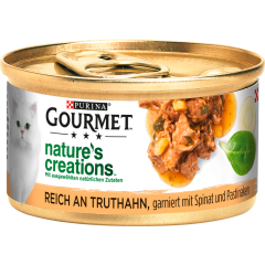 Purina Gourmet Nature's Creations reich an Truthahn 85 g 