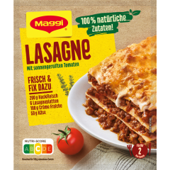 Maggi Fix für Lasagne für 2 Portionen 