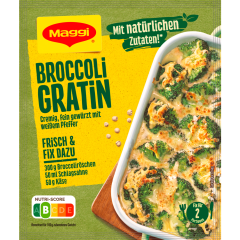 Maggi Fix für Broccoli Gratin für 2 Portionen 