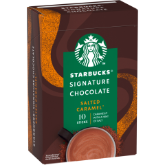 Starbucks Signature Chocolate Salted Caramel 10 Sticks 