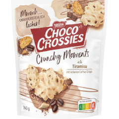 Nestlé Choco Crossies Crunchy Moments Tiramisu 140 g 
