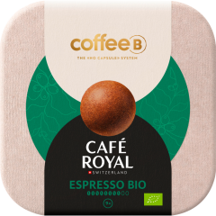 CoffeeB Bio Espresso Coffee Balls 9 Stück 