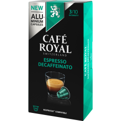 CAFÉ ROYAL Espresso Decaffeinato 10 Kapseln 