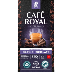 CAFÉ ROYAL Flavoured Edition Dark Chocolate 10 Kapseln 