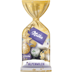 Milka Weihnachtskugeln Alpenmilch Design Edition 100 g 