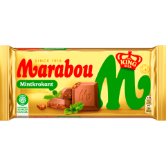 Marabou Tafel Mintkrokant 220 g 