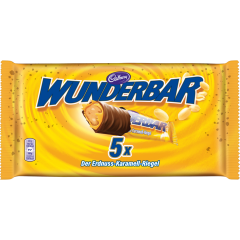 Cadbury Wunderbar Peanut 5 x 37 g 