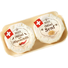 Moser Mini Duo Senf Alpenchili 60% Fett i.Tr. 100 g 