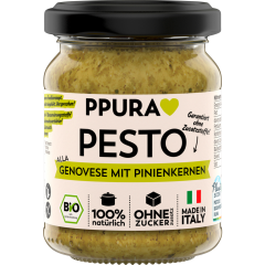Ppura Bio Pesto Genovese Pinienkernen 120 g 
