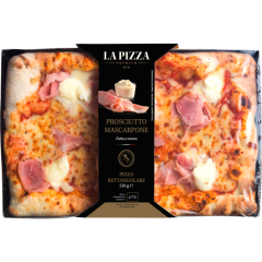 La Pizza Premium Pizza Rettangolare Prosciutto e Mascarpone 510 g 