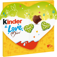 Ferrero Kinder Love Mini herzen 107 g 