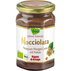 Rigoni di Asiago Bio Nocciolata Nuss-Nougat-Aufstrich mit feinem Kakao & Haselnüssen 270 g 