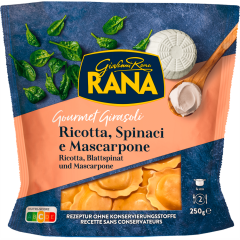 RANA Gourmet Girasoli Ricotta, Blattspinat und Mascarpone 250 g 