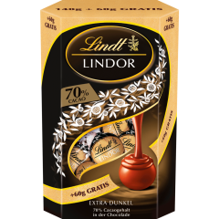 Lindt Lindor Cornet extra dunkel 70 % Kakao 200 g 