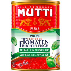 Mutti Polpa feinstes Tomaten-Fruchtfleisch mit Basilikum 400 g 
