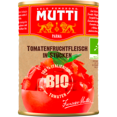 Mutti Bio Tomatenfruchtfleisch in Stücken 400 g 