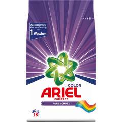 Ariel Compact Colorwaschmittel Pulver 18 Waschladungen 