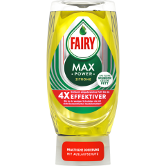 Fairy Max Power Zitrone Handgeschirrspülmittel 370 ml 