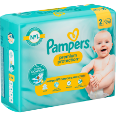 Pampers Premium Protection New Baby Windeln Gr.2 4-8 kg 30 Stück 