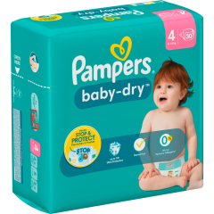 Pampers Baby-Dry Maxi Windeln Gr.4 9-14 kg 30 Stück 