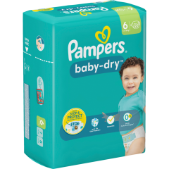 Pampers Baby-Dry Extra Large Windeln Gr.6 13-18 kg 22 Stück 
