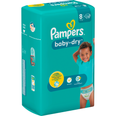 Pampers Baby-Dry Windeln Gr.8 17+kg 18 Stück 