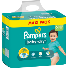 Pampers Baby-Dry Extra Large Windeln Gr.6 13-18kg Maxi Pack 78 Stück 