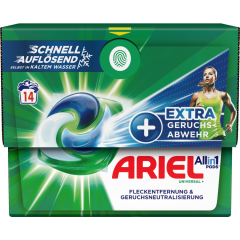 Ariel All in 1 Pods Universal Vollwaschmittel + extra Geruchsabwehr 14 Waschladungen 