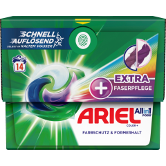 Ariel All in 1 Pods Colorwaschmittel + extra Geruchsabwehr 14 Waschladungen 