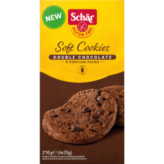 Schär Soft Cookie Double Chocolate 210 g 