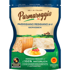 Parmareggio Parmigiano Reggiano DOP gerieben 32 % Fett i. Tr. 60 g 