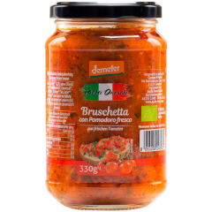 Piatti Onorati Demeter Bruschetta frische Tomaten 330 g 