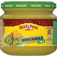 Old El Paso Guacamole Dip Mild 320 g 